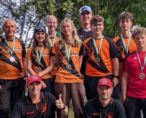 Bogensport Sterntunier - Medaillen ohne Ende für die Artemis Familie